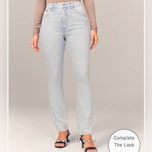 Abercrombie White Jeans